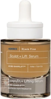Укрепляющая сыворотка для лица Korres Black Pine Sculpt + Lift
