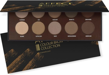 Палетка теней для век Affect из коллекции Colour Brow