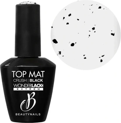 Топ для покрытия Beautynails We Top Mat Crush Black