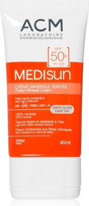 Крем ACM Laboratories Medisun Минеральный Увлажняющий и Тонирующий Крем SPF 50+
