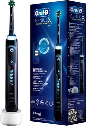 Электрическая зубная щетка Oral-B Genius X Midnight Black