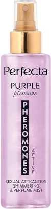 Eau De Toilette Perfecta Pheromones Active Perfumed Body Mist Purple Pleasure