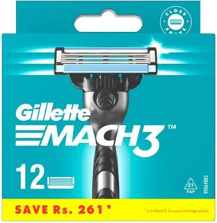 Сменные лезвия Gillette Mach3