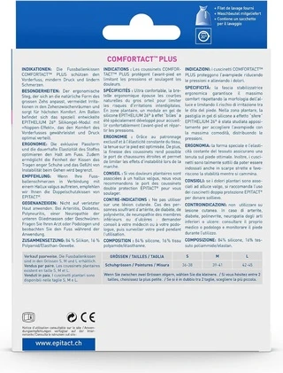 Набор по уходу за стопами Epitact Comfortact Plus