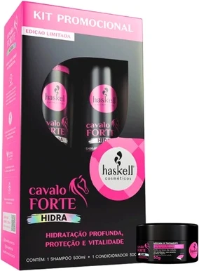 Набор по уходу за волосами Haskell Cavalo Forte Hidra Kit