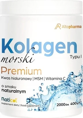 Биологически активная добавка Altapharma Морской коллаген Премиум Тип I с МСМ, гиалуроновой кислотой и витамином C