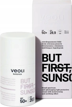 Антивозрастной крем Veoli Botanica But First Sunscreen