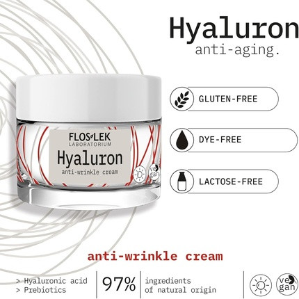 Day Cream Floslek Hyaluron Anti-Wrinkle