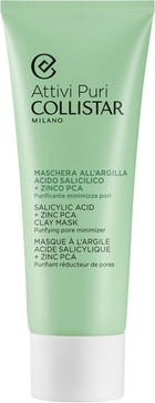 Маска для лица Collistar Clay Mask с салициловой кислотой и цинком PCA