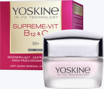 Ночной крем Yoskine Supreme-Vit B12 & C Anti-Aging Renewal 50+