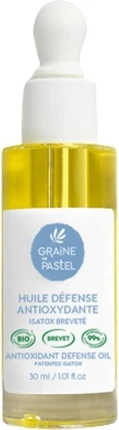 Антивозрастная сыворотка Graine De Pastel Масло для защиты от свободных радикалов с органическим экстрактом семян пастели