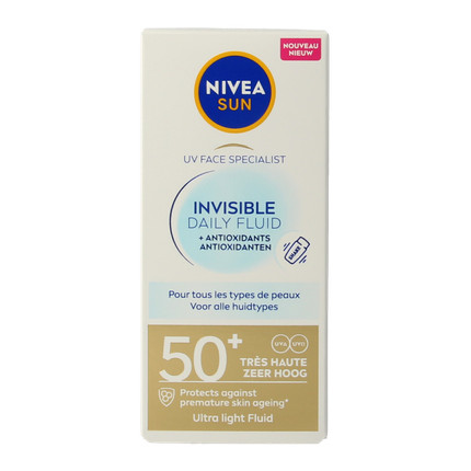 Защитный флюид для лица от солнца Nivea