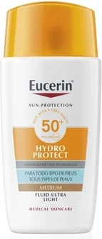 Солнцезащитное средство для лица Eucerin Hydro Protect Fluid Spf50+