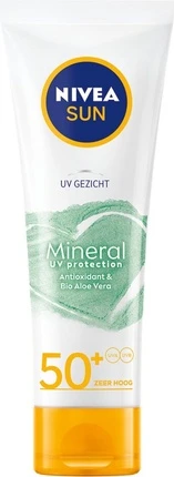 Солнцезащитный крем Nivea Mineral UV Protection для лица
