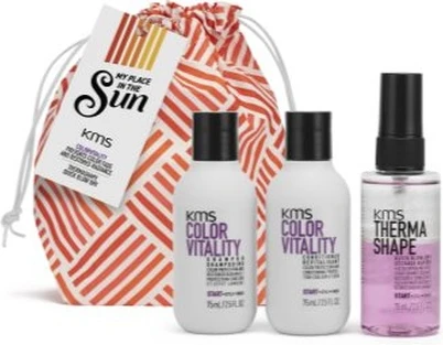 Набор по уходу за волосами KMS Color Vitality Travel Pack