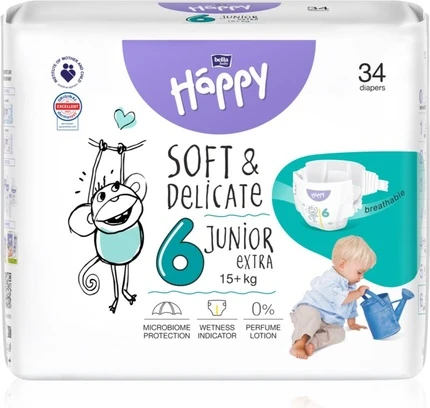 Одноразовые подгузники Bella Baby Happy Soft&Delicate