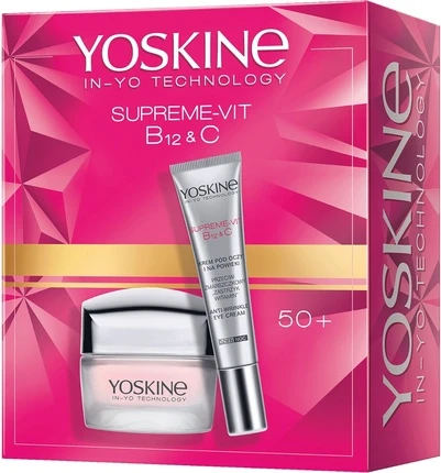 Cream Yoskine Supreme-Vit B12c Moisturizing Anti-Wrinkle Cream And Eye Cream