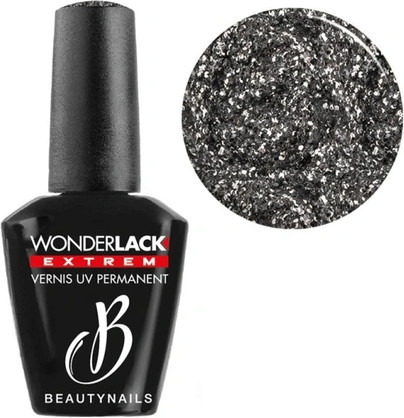 Лак для ногтей Beautynails We Heavy Glitter Silver