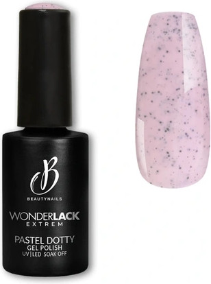 Лак для ногтей Beautynails Pastel Dotty Rosy Glass