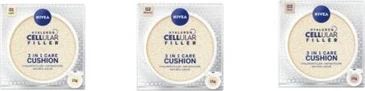 Тональная основа Nivea Cellular Filler с гиалуроновой кислотой 3-в-1 Кушон SPF 15 Увлажняющая