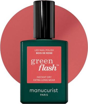 Гель-лак для ногтей Manucurist Green Flash LED Gel Nail Polish Vegan 12-Free на растительной основе
