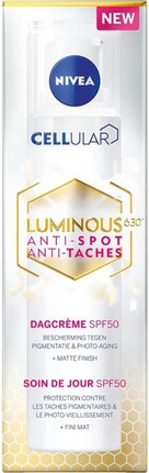Крем Nivea Cellular luminous противопигментный флюид-крем SPF50