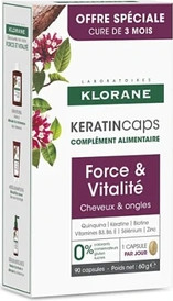 Биологически активная добавка Klorane Капсулы с Кератином