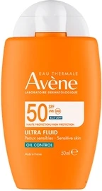 Солнцезащитный крем Ультра Флюид Avène Sunscreen Spf50