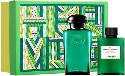 Набор в подарочной упаковке Eau de Cologne Hermes Eau d'Orange Verte