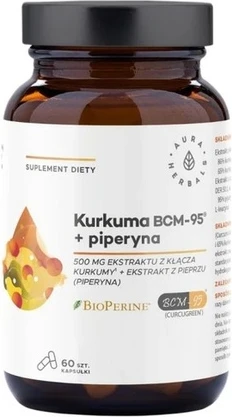 Капсулы Aura Herbals Aura Herbals Куркума 500мг