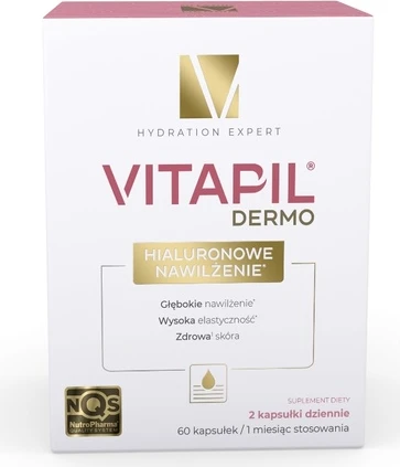 Капсулы Vitapil Dermo Гиалуроновое Увлажнение