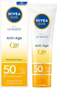 Солнцезащитный крем Nivea Sun Anti-Age Q10