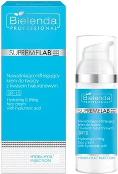 Cream Bielenda Supremelab Hydra-Hyal2 Injection Moisturizing And Lifting Face Cream With Hyaluronic Acid