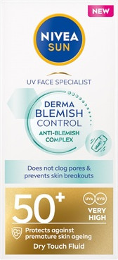 Флюид Nivea Sun Uv Face Derma Blemish Control Spf50+