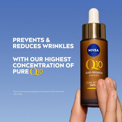 Антивозрастная сыворотка Nivea Q10 Expert против морщин двойного действия