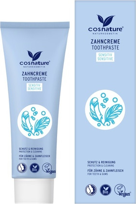Зубная паста Cosnature Sensitive Ромашка и Мята
