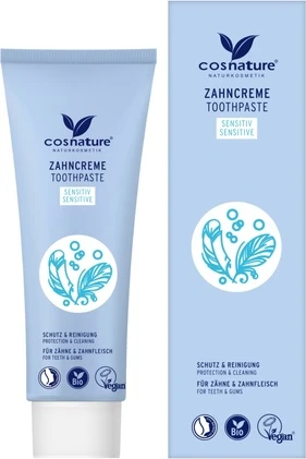Зубная паста Cosnature Sensitive Ромашка и Мята
