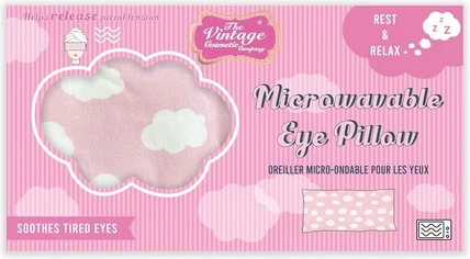 Микроволновая маска для глаз The Vintage Cosmetic Company Согревающая подушечка для глаз