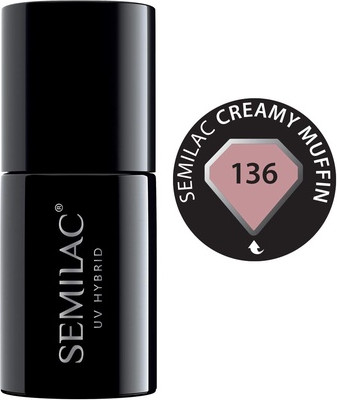 Cream Nail Polish Semilac