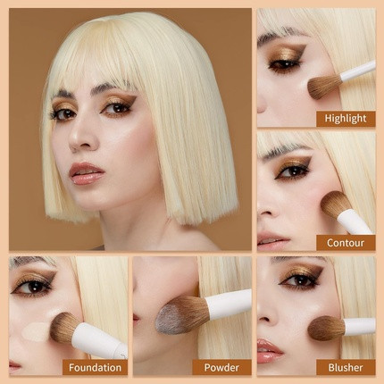 Набор кистей Jessup Premium Synthetic Makeup Brush Set