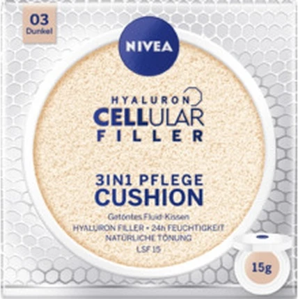 Тональный кушон Makeup Cushion Nivea Hyaluron Cellular Filler
