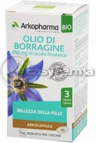 Растительная пищевая добавка Arko Pharma Arkocapsules Биологическое масло огуречника