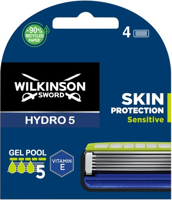 Сменные лезвия Wilkinson Sword Hydro5 Skin Protection Sensitive