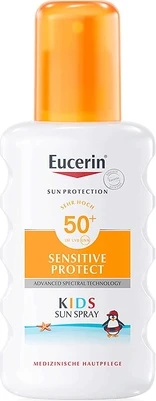 Солнцезащитная эмульсия Eucerin Sun Sensitive Protect Kids SPF50+