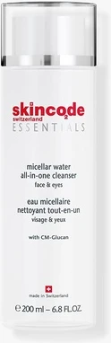 Мицеллярная вода для снятия макияжа Skincode Essentials