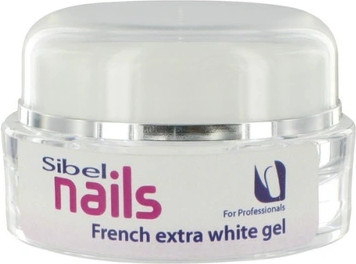 Гель УФ для ногтей Sibel French Extra White