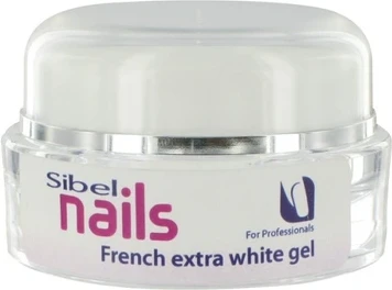 Гель УФ для ногтей Sibel French Extra White
