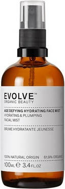 Освежающий спрей для лица Evolve Organic Beauty с антивозрастным эффектом и увлажнением