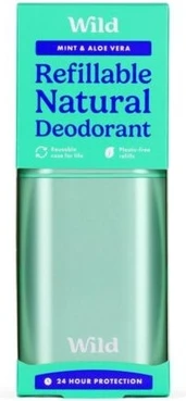 Многоразовый натуральный дезодорант Wild Cashmere Мужской Мята и Алоэ Вера