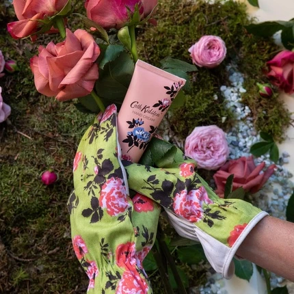 Легкие садовые перчатки Подарочный набор с кремом для рук Cath Kidston